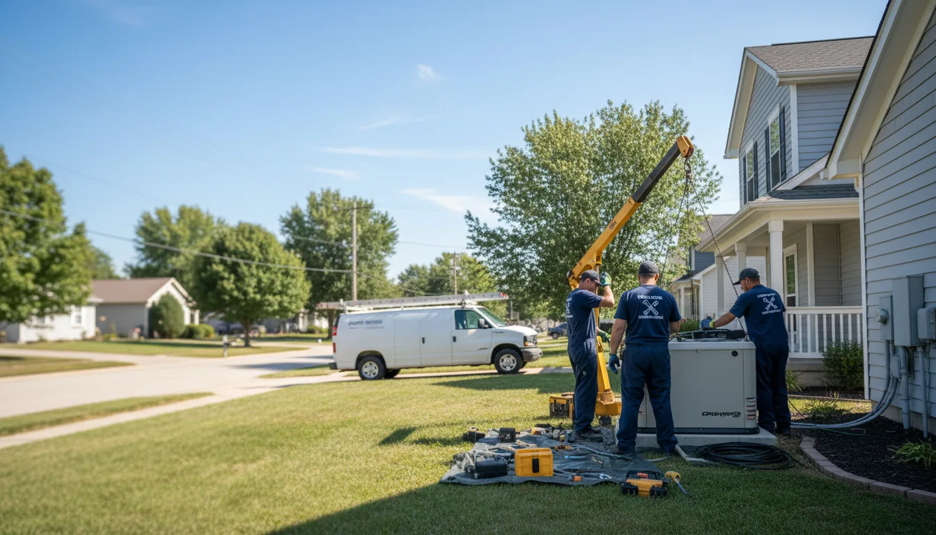 Generator Installation in New Leipzig, ND near me